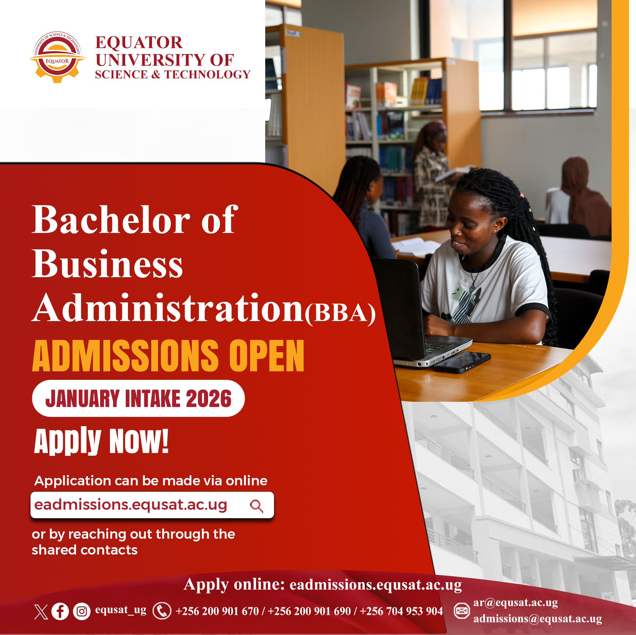 blog_image_Join the January intake for the Bachelor of Business Administration (BBA). Admissions are open 2026/2025